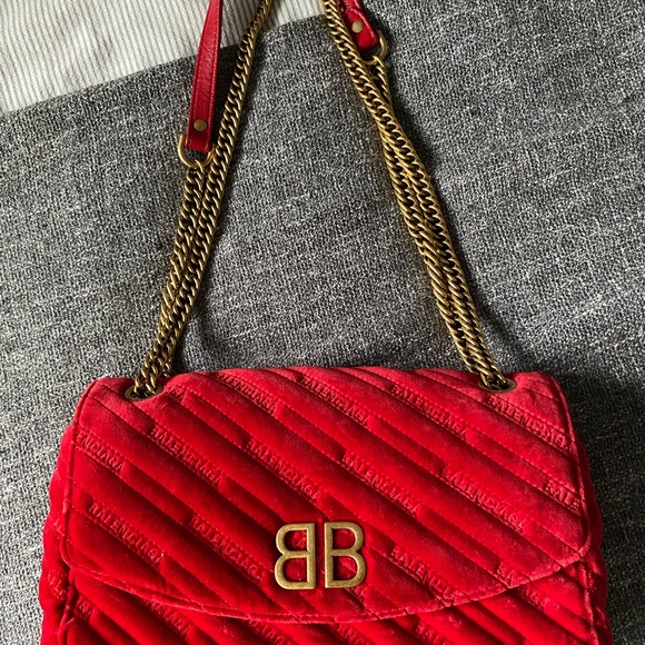 Balenciaga red velvet - Picture 2 of 9
